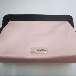 Prada Pink and Black Clutch
